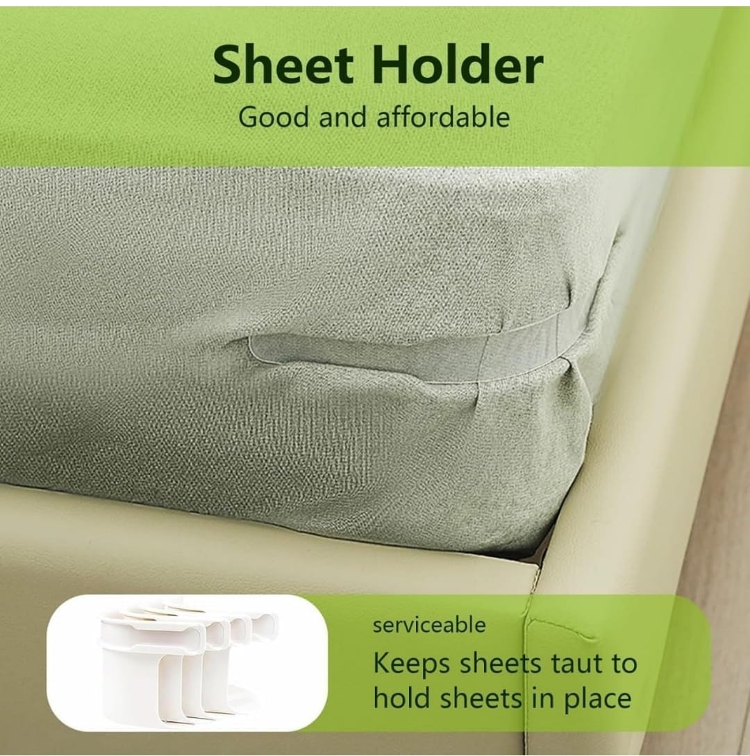 Durable Bedsheet Gripper for All Mattresses – Easy to Use, Strong Hold