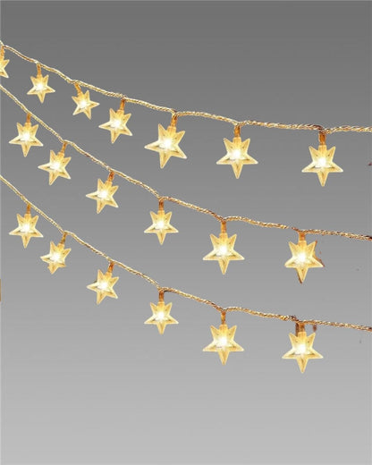 instant festive fairy curtain light -christmas & new year decor