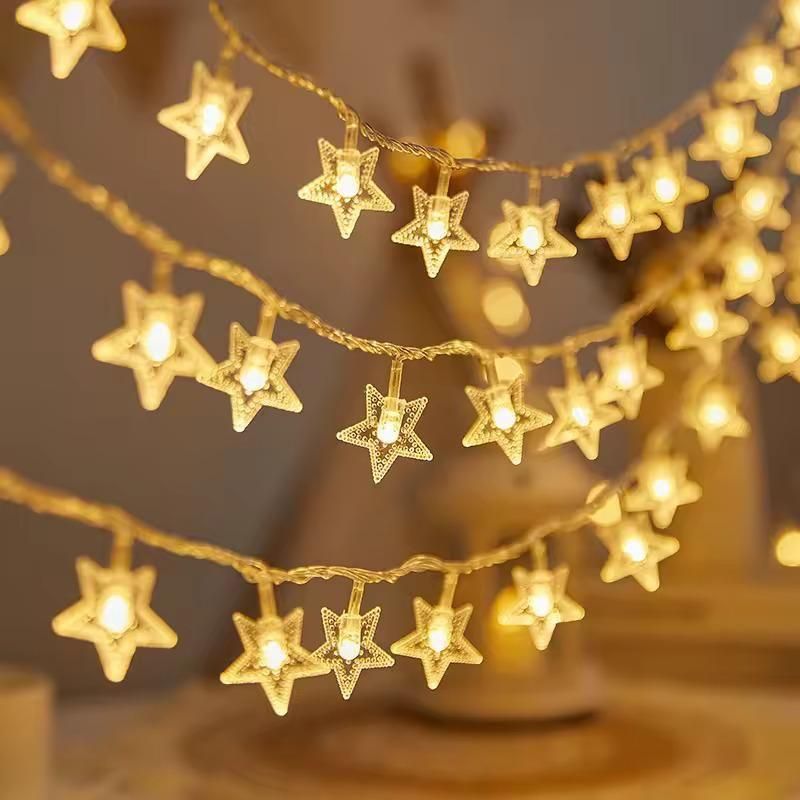instant festive fairy curtain light -christmas & new year decor